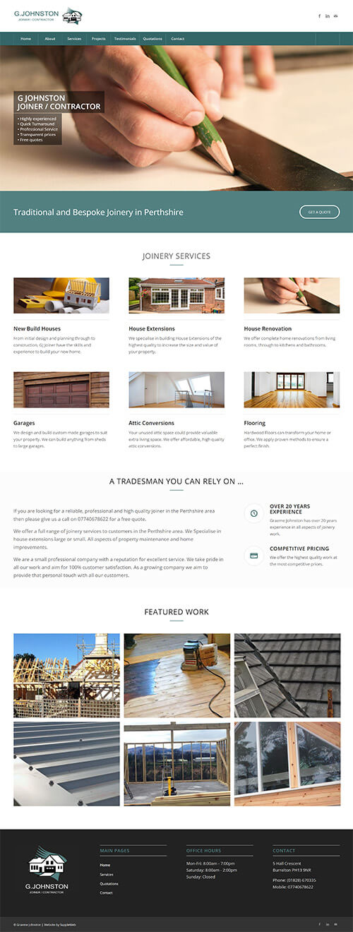 GJ Joiner Website