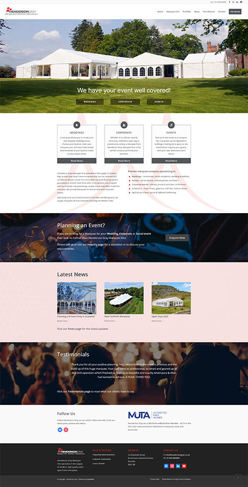 Henderson Gray Website