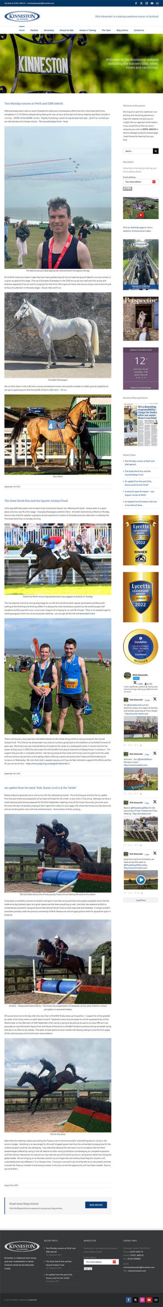 Kinneston Website