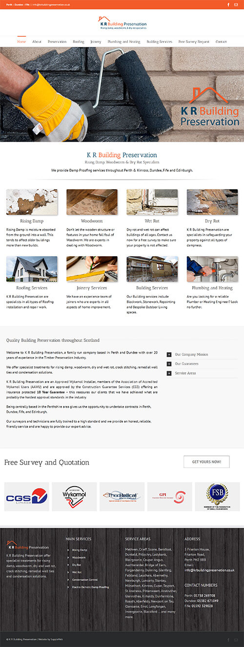 KR Building Preservation Website