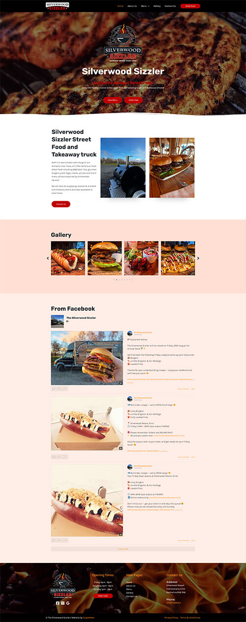 The Silverwood Sizzler Website